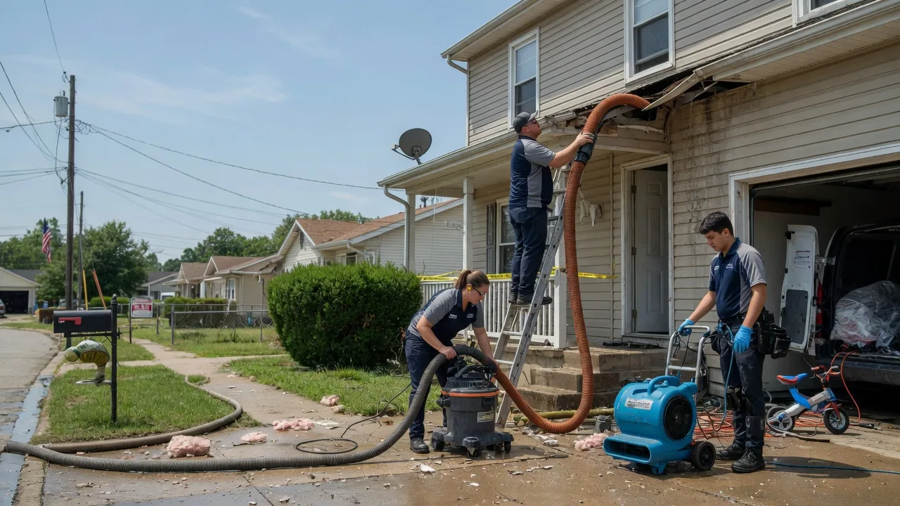 Water Damage Restoration in Fentress, TX near me